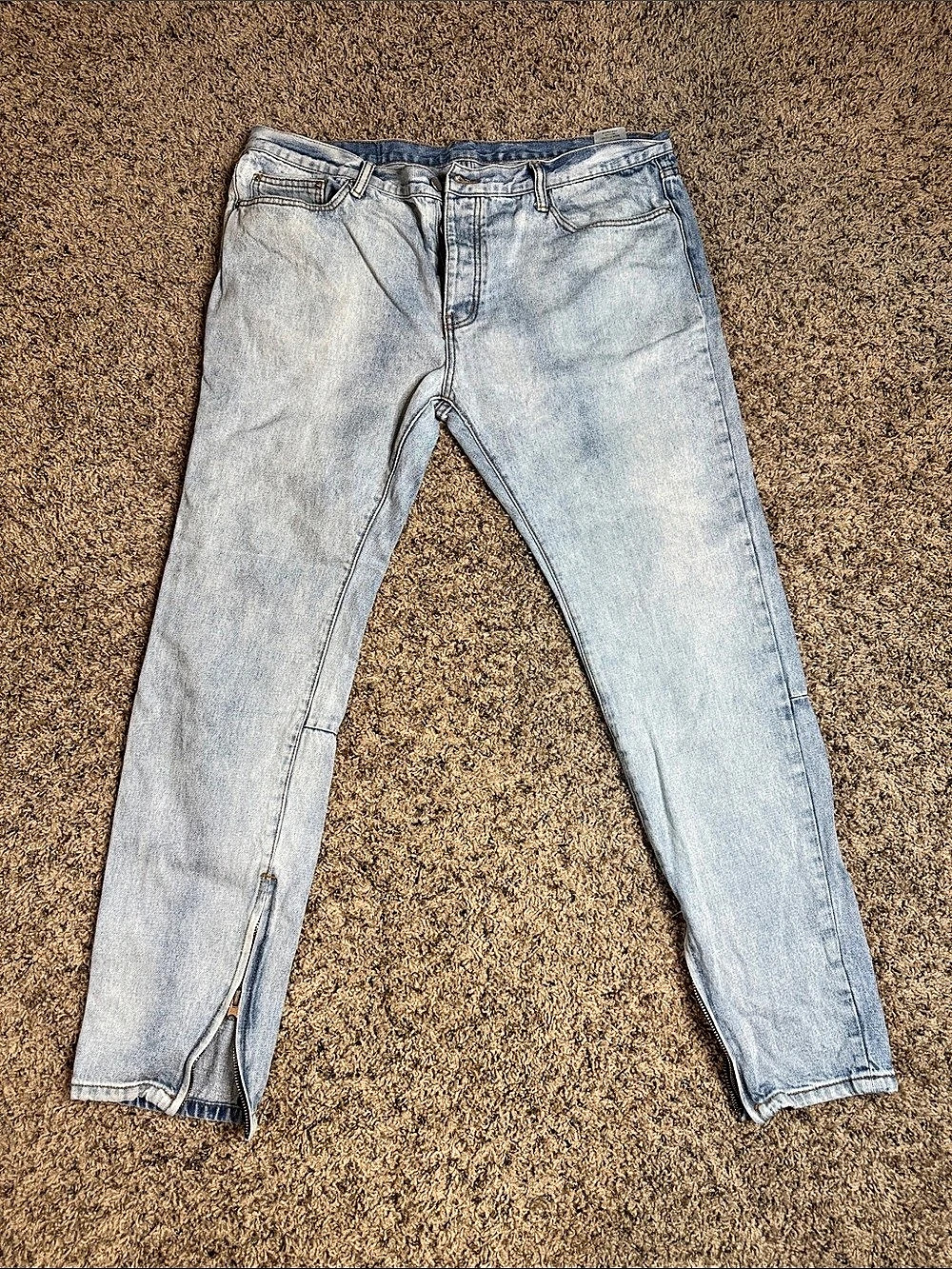 mnml Men's Slim Light Wash Jeans 40